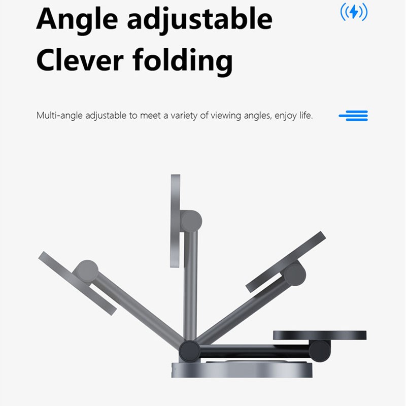 2-in-1 Folding Magnetic Wireless Charger view 4