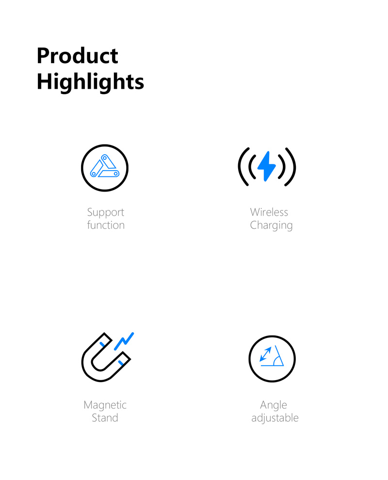 2-in-1 Folding Magnetic Wireless Charger view 9