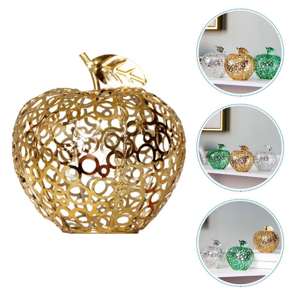 Ornement de pomme en métal