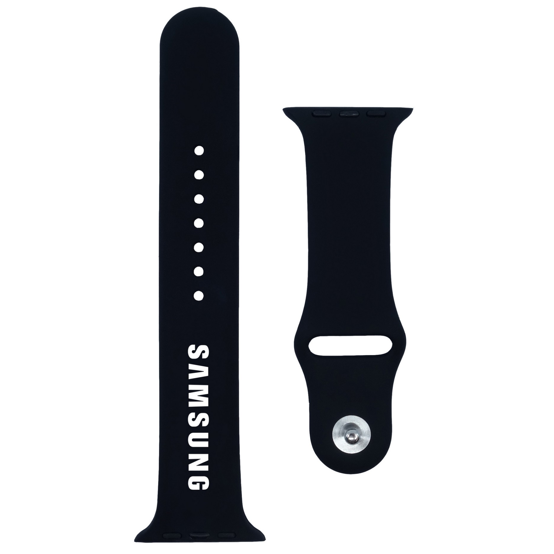 Bracelet de montre en silicone pomme