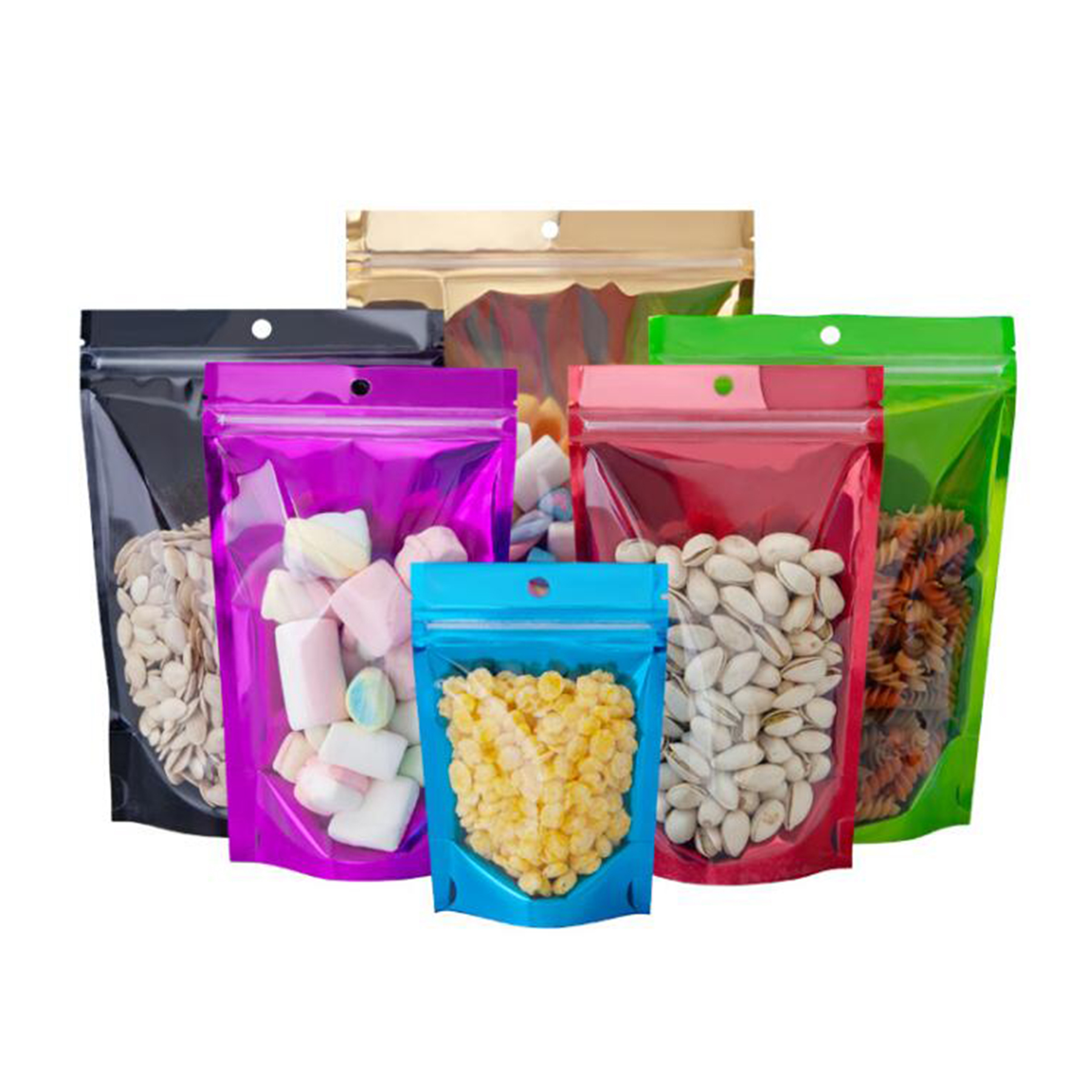 2,5x3.5 sac à fermeture éclair de stockage