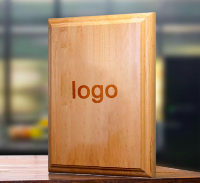 Placa de madera personalizada