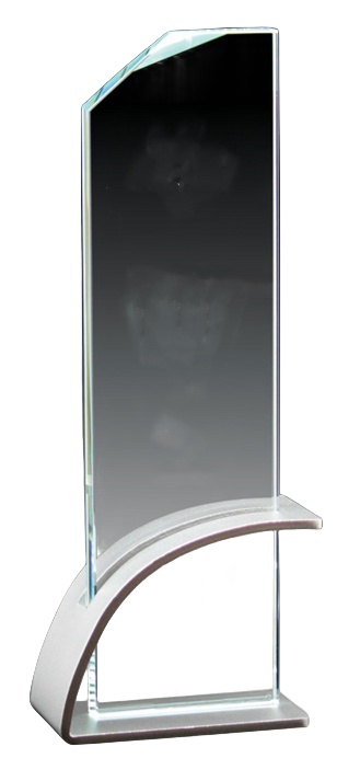 Personalizado un trofeo de cristal