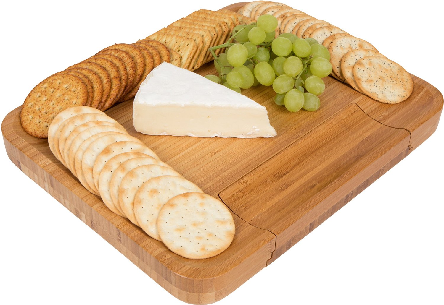 Set de queso de bambú