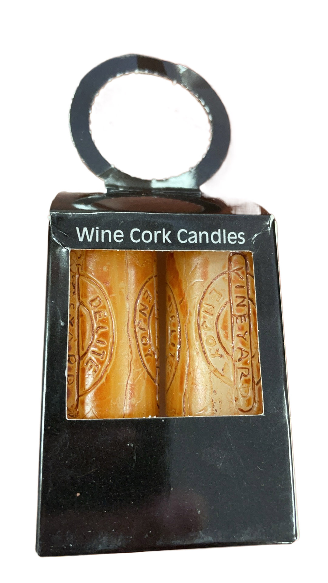 Bougie en liège de vin