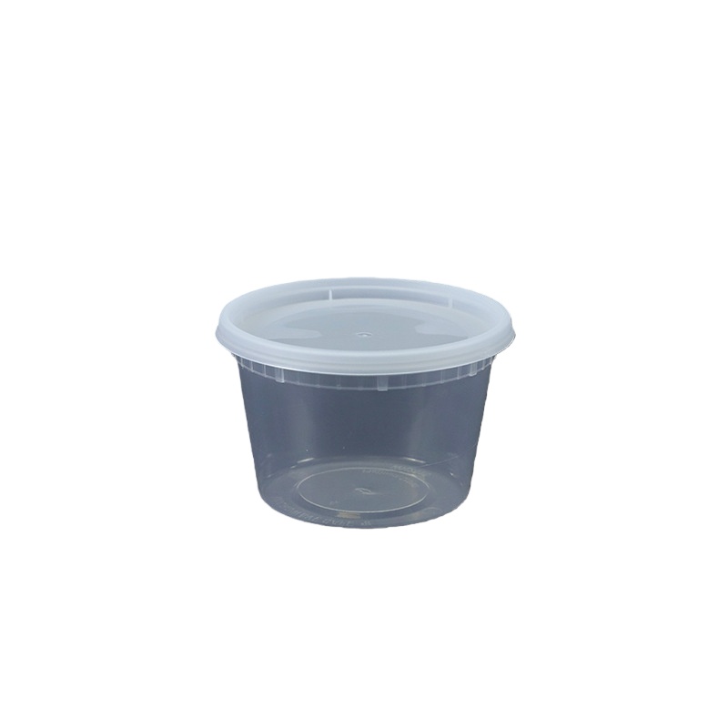 Contenedor de alimentos desechables de 16 oz