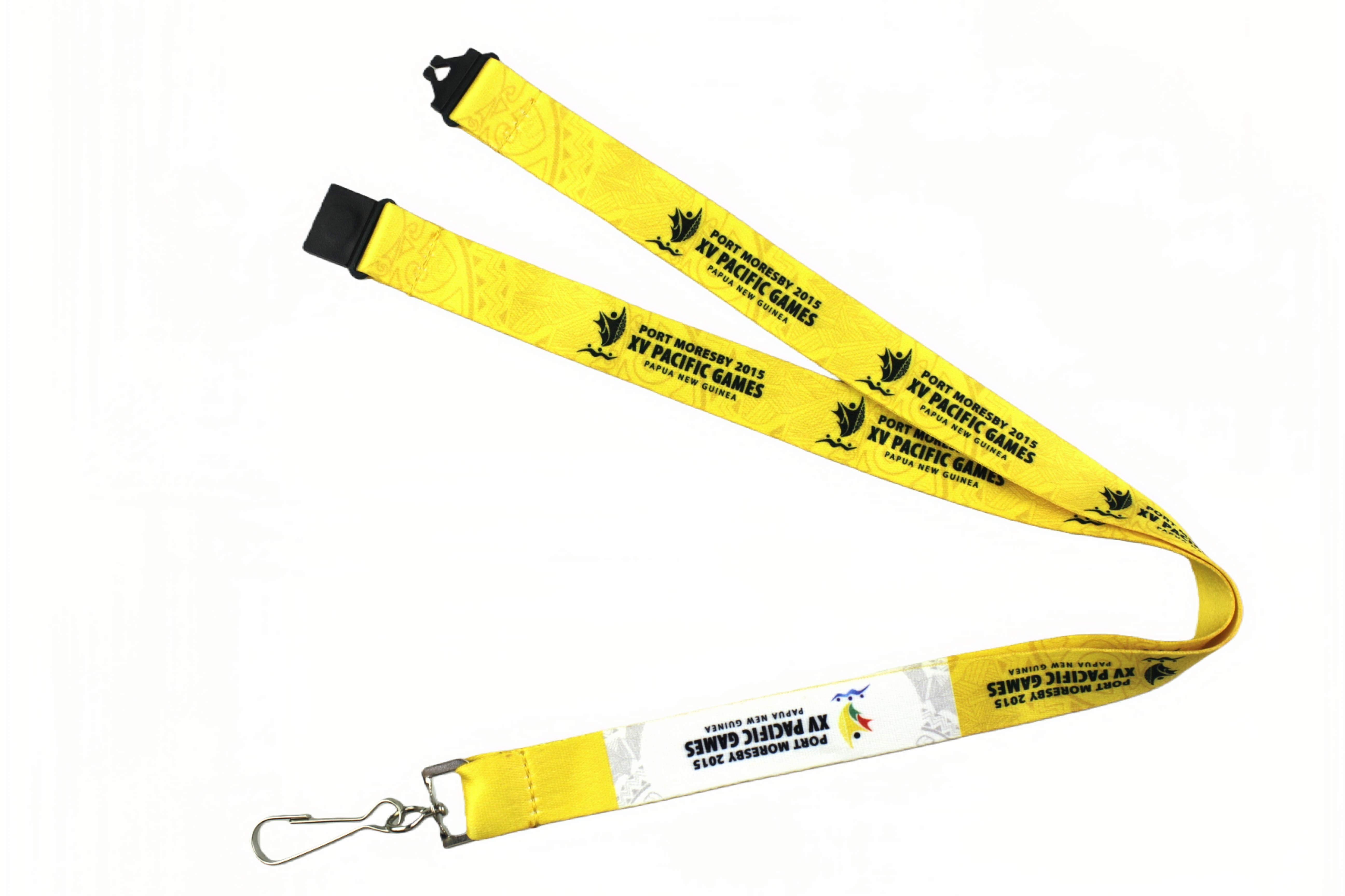 Longe avec clip et porte badge transparent