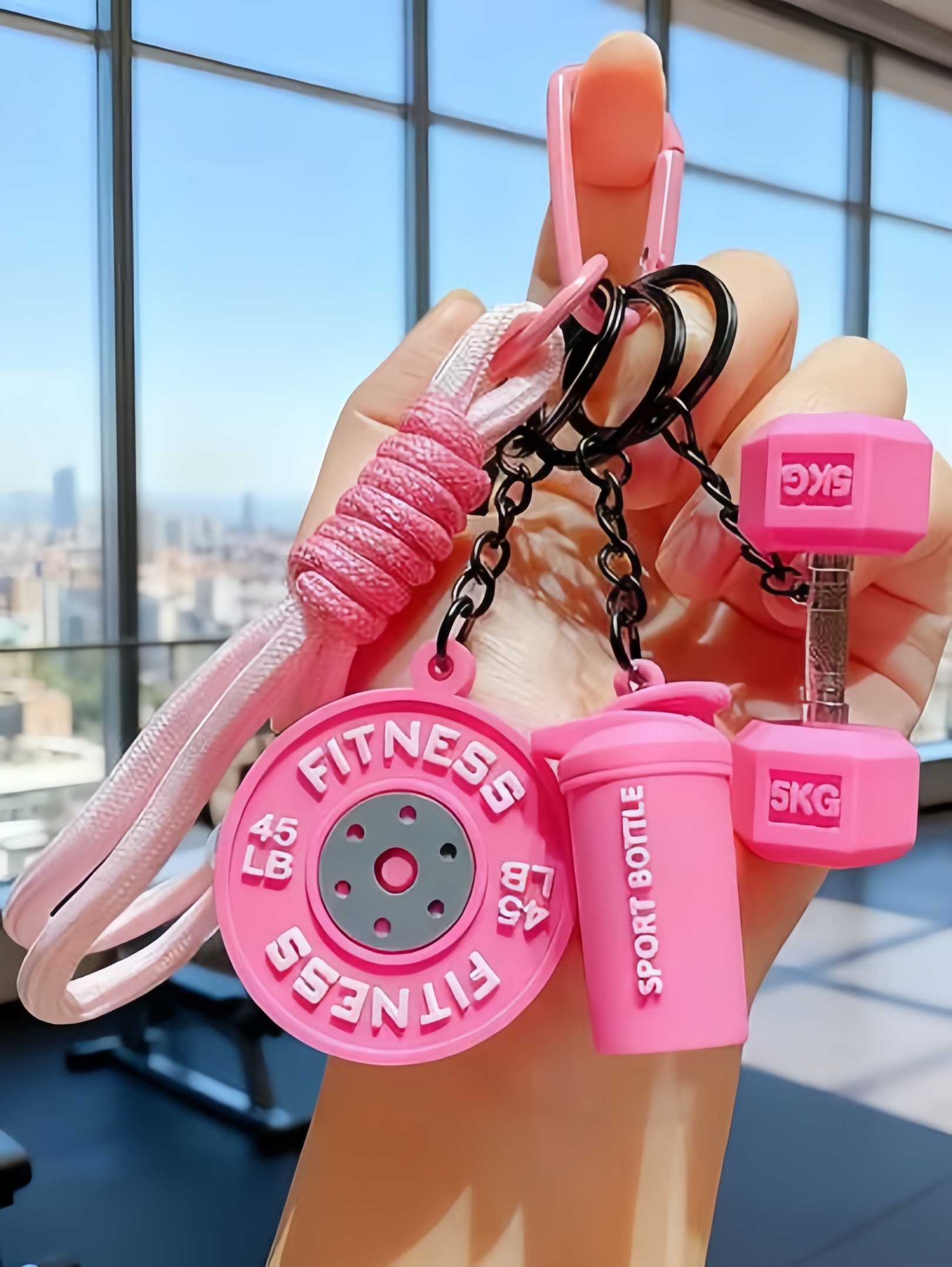 Keychain Bag Charms With Tag