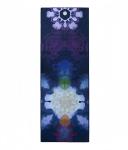 Serviette de tapis de yoga chaud de 350g sans points antidérapants en silicone