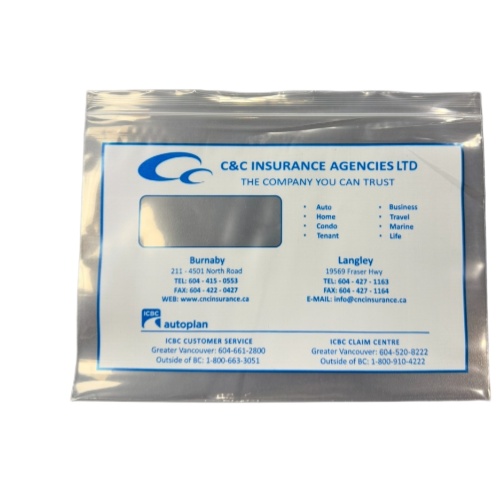 Clear Zipper Bags