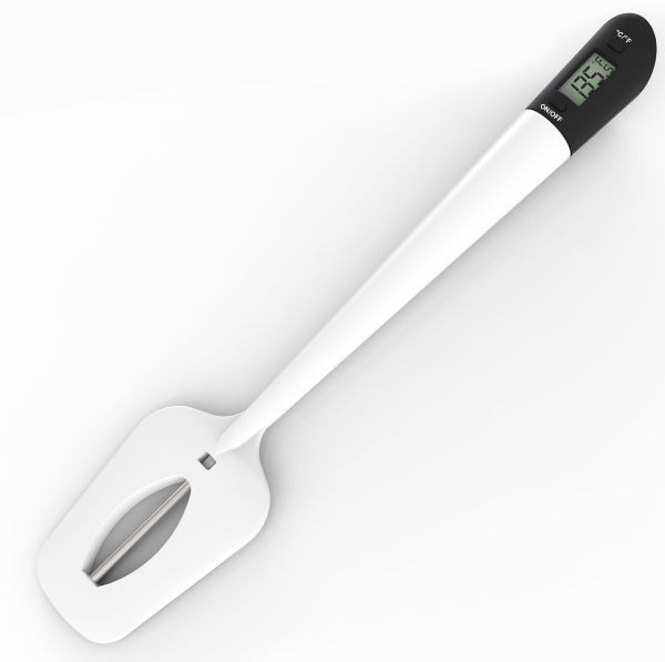 Spatule thermométée
