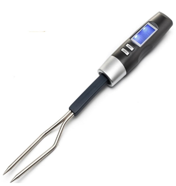 Fourche de thermomètre numérique bbq