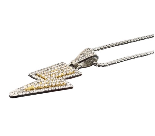 Collier en alliage de foudre