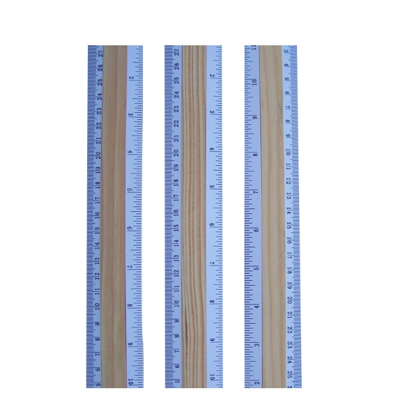 30cm regla de madera