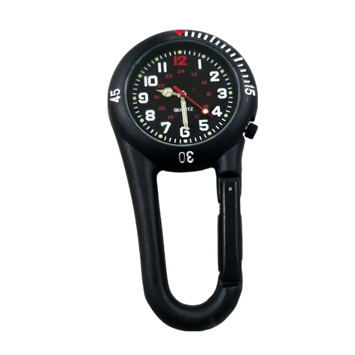Montre de poche mousqueton