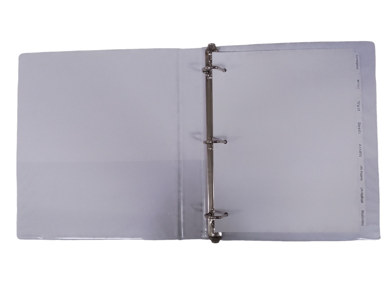 3-ring d ring binder
