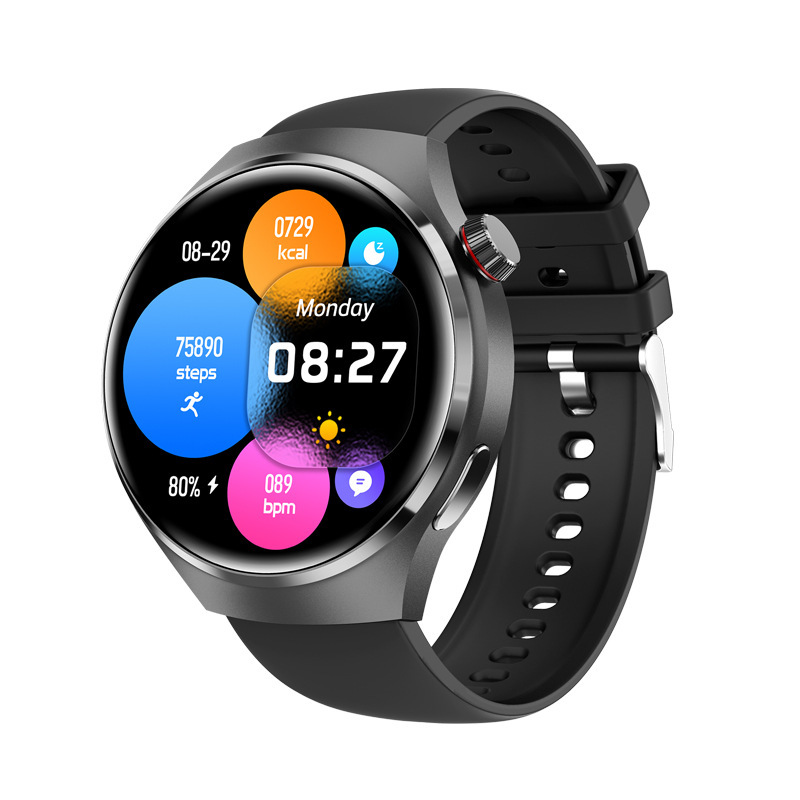 1.6 pouce ronde face montre intelligente