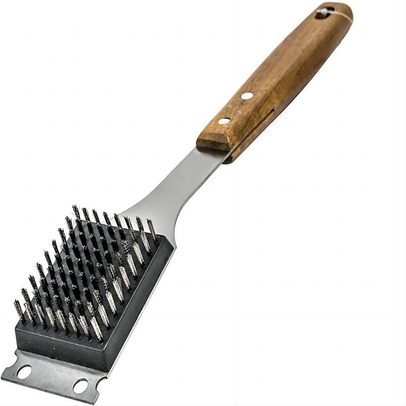 Cepillo y raspador para barbacoa