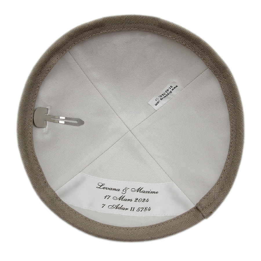 Chapeau de kippah juif view 2