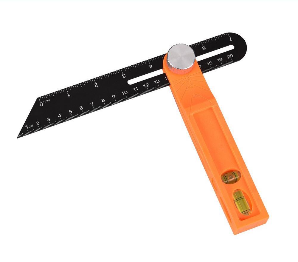 T-bevel gauge & protractor