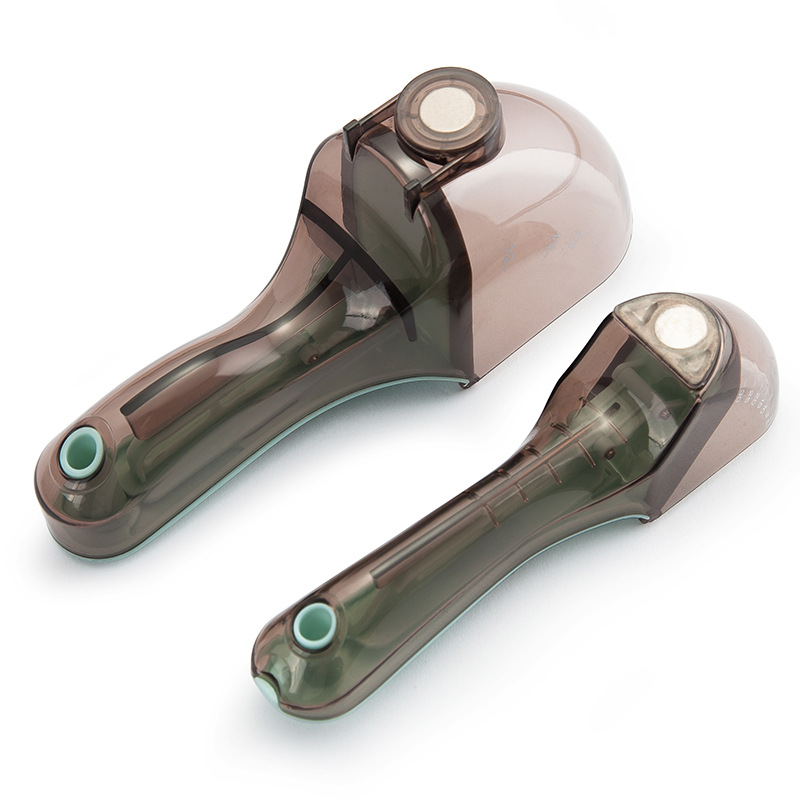 Cuchara de medición de plástico ajustable 2pcs