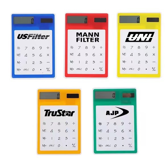 Mini calculateur solaire transparent