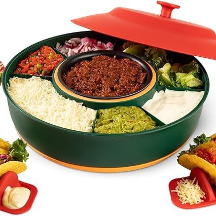 Taco bar que sirve