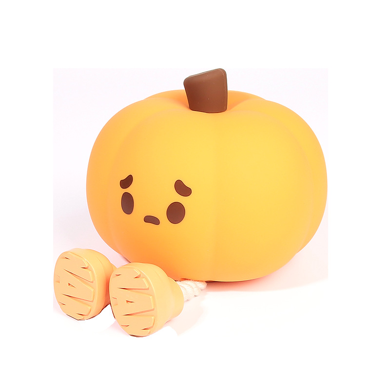 Lumière de nuit de citrouille halloween