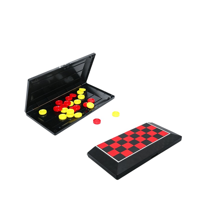 Planche à carreaux pliante avec 24 pièces d'échecs view 3