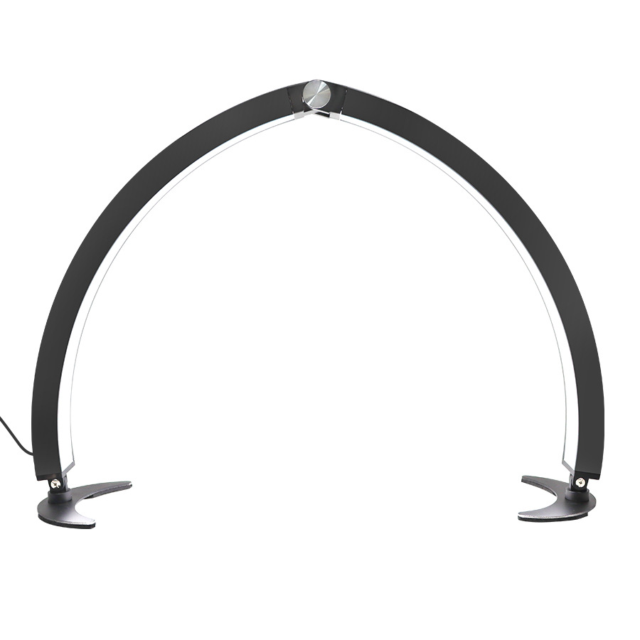 29" media luna luz para el escritorio de uñas