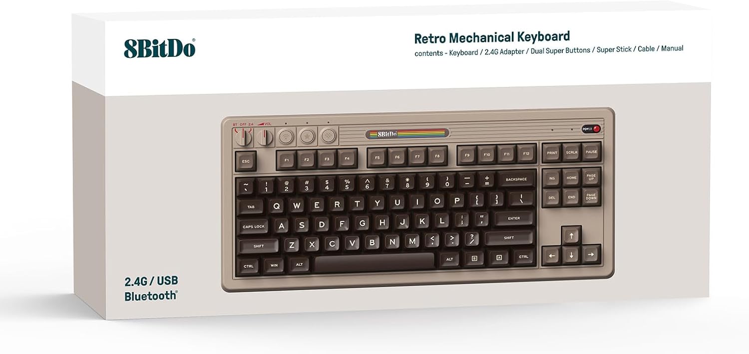 Clavier mécanique rétro 8bitdo