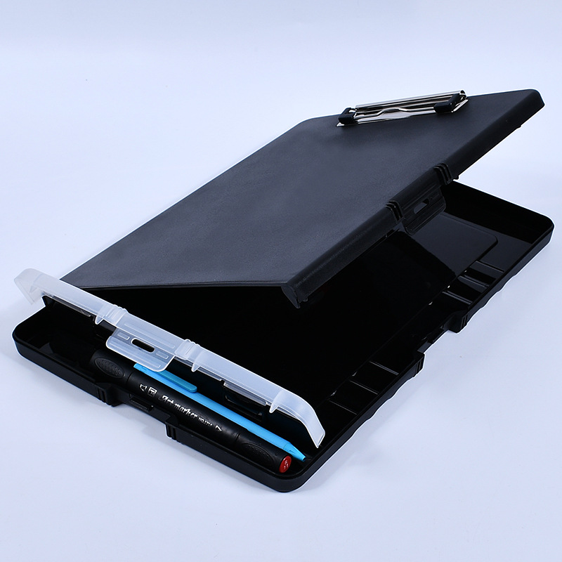 Clipboard en plastique avec rangement