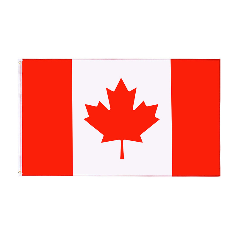 Grand drapeau en polyester personnalisé