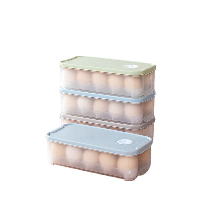 Stockage écologique des œufs en plastique