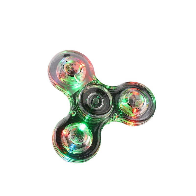 Lueur dans le spinner noir