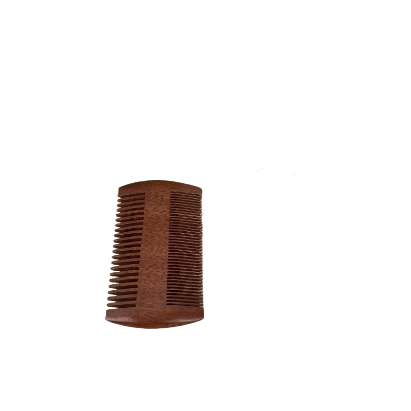 Peigne de barbe en bois antistatique