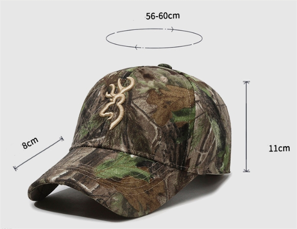 Gorra de béisbol camuflaje