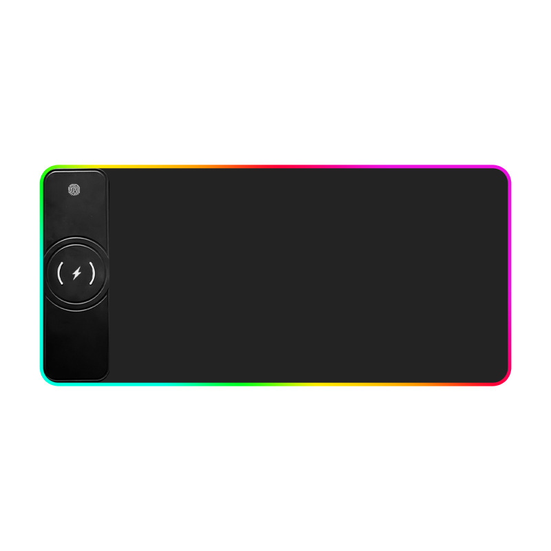 Charge sans fil rgb jeu souris pad