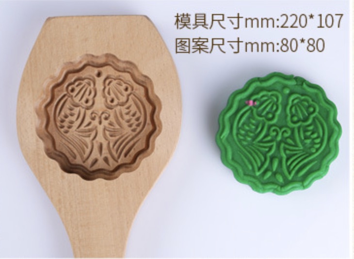Madera galleta modelo lunar