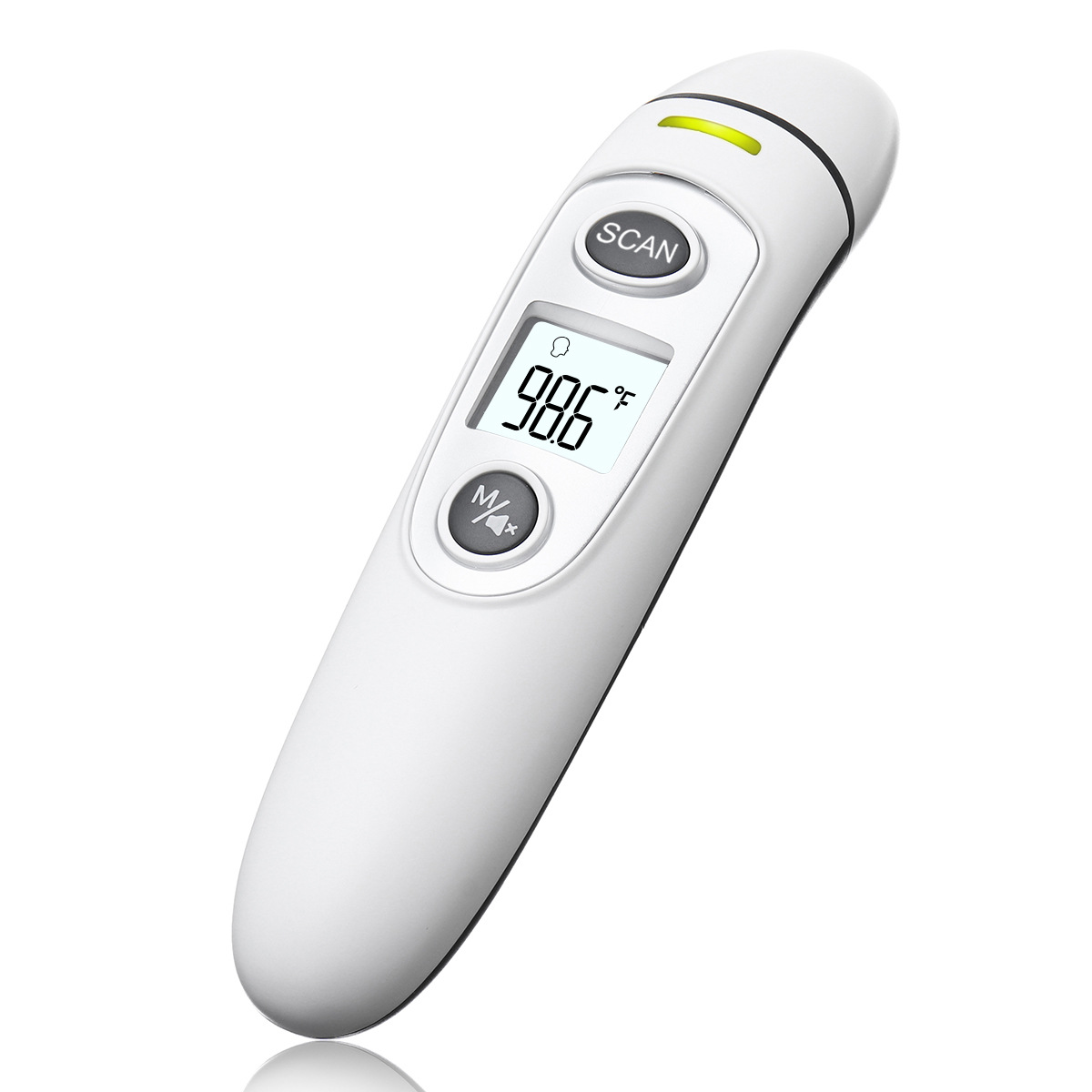 Temple toucher numérique lcd fièvre thermomete