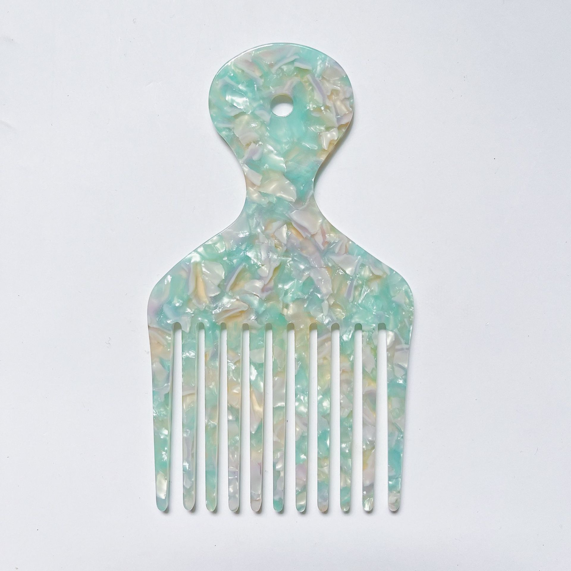 Peigne de cueillette de cheveux d'afro