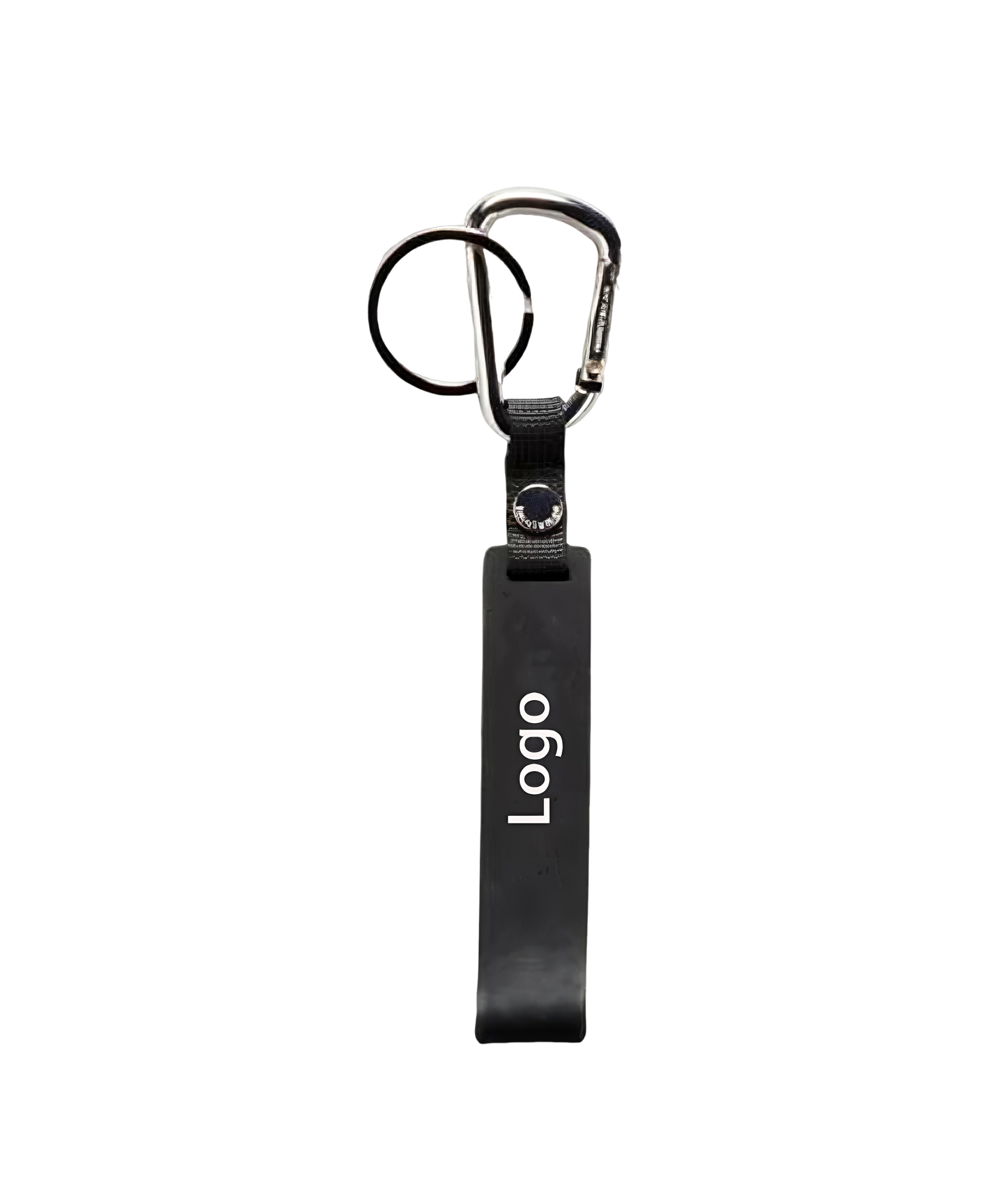 Never Lost Silicone Keychain