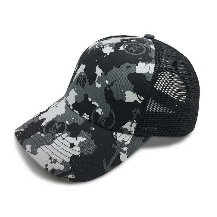 Gorro de camuflaje de malla