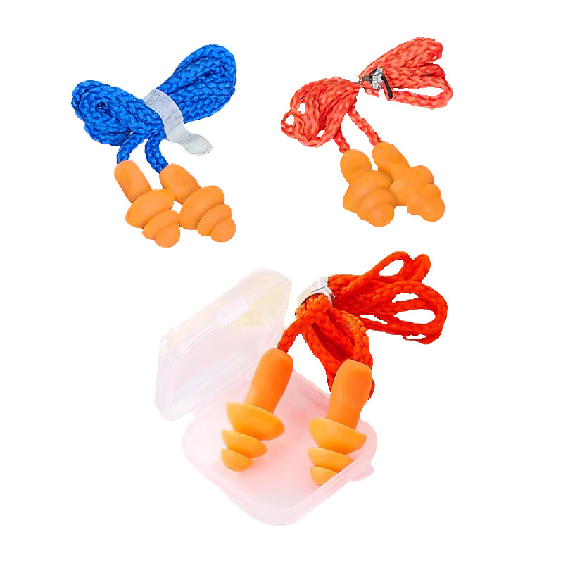 Bouchons d'oreille en silicone réutilisables