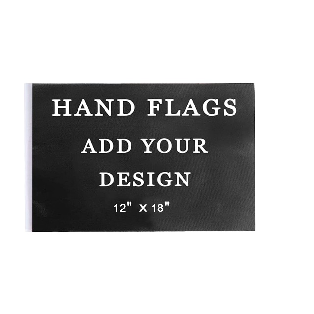 Portable Flags Without Grommets
