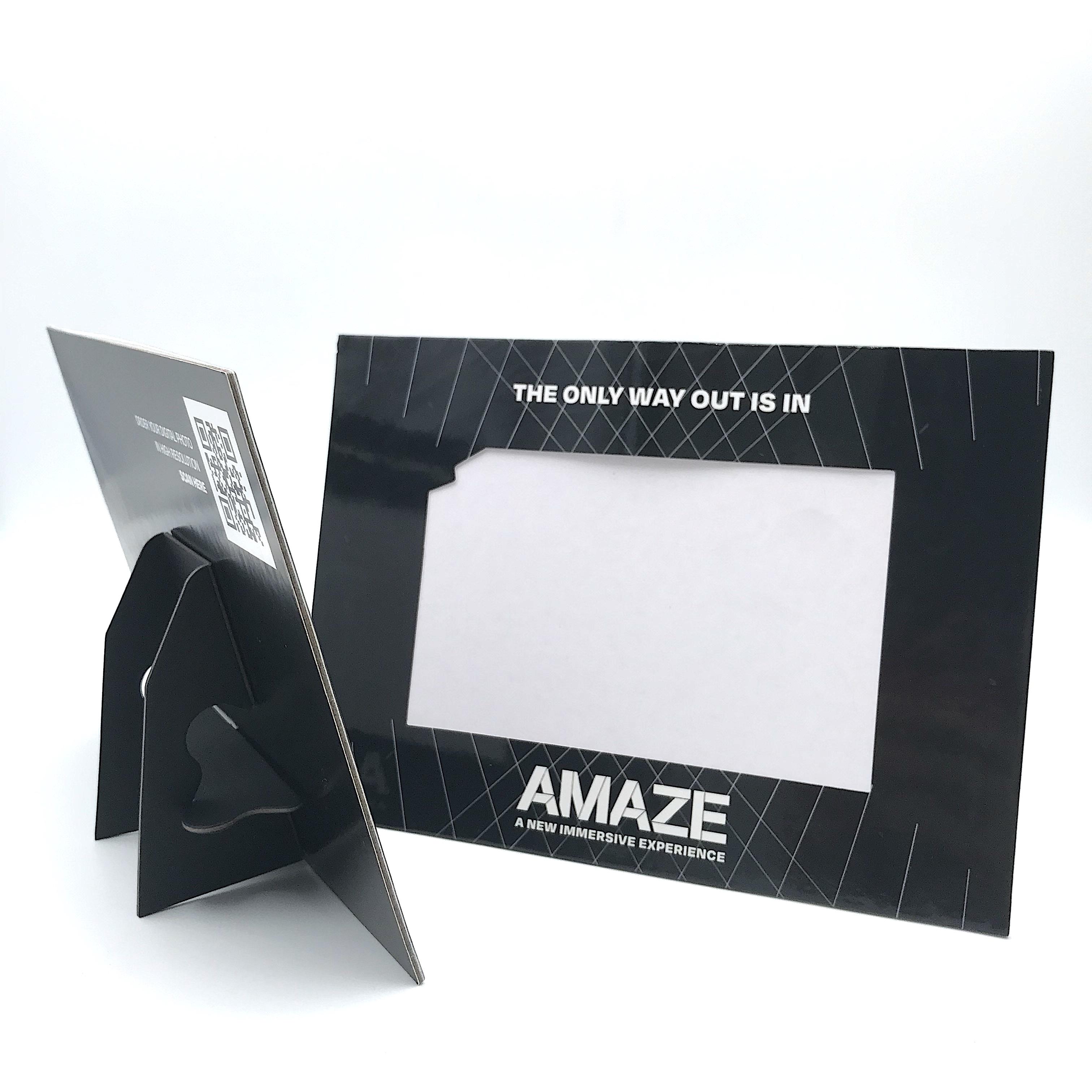 Cadre photo carte papier