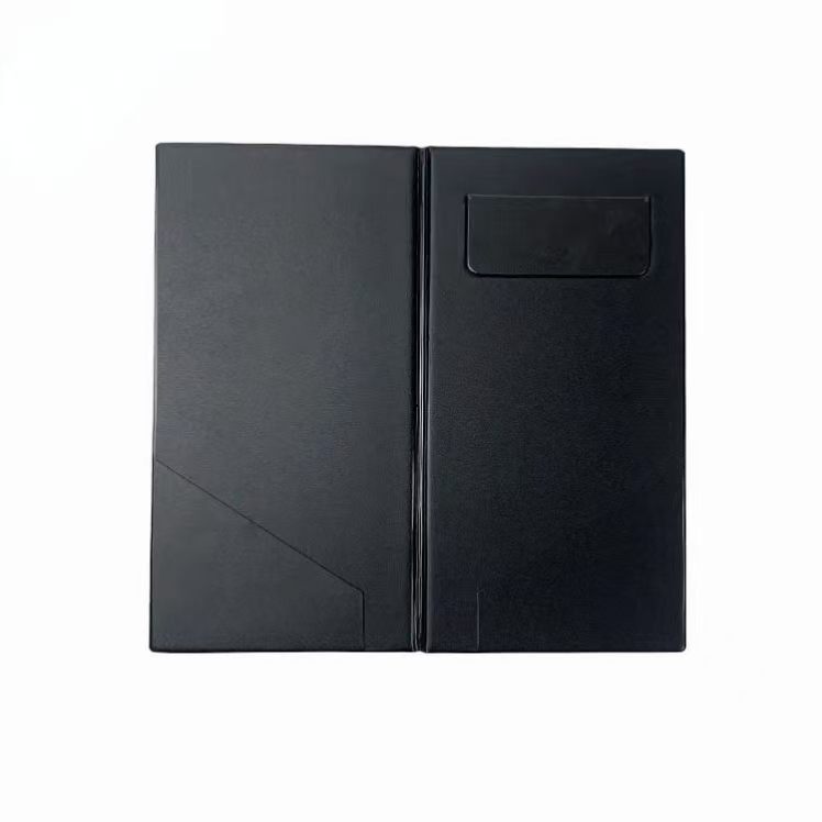 Dossier de menu restaurant de l'hôtel