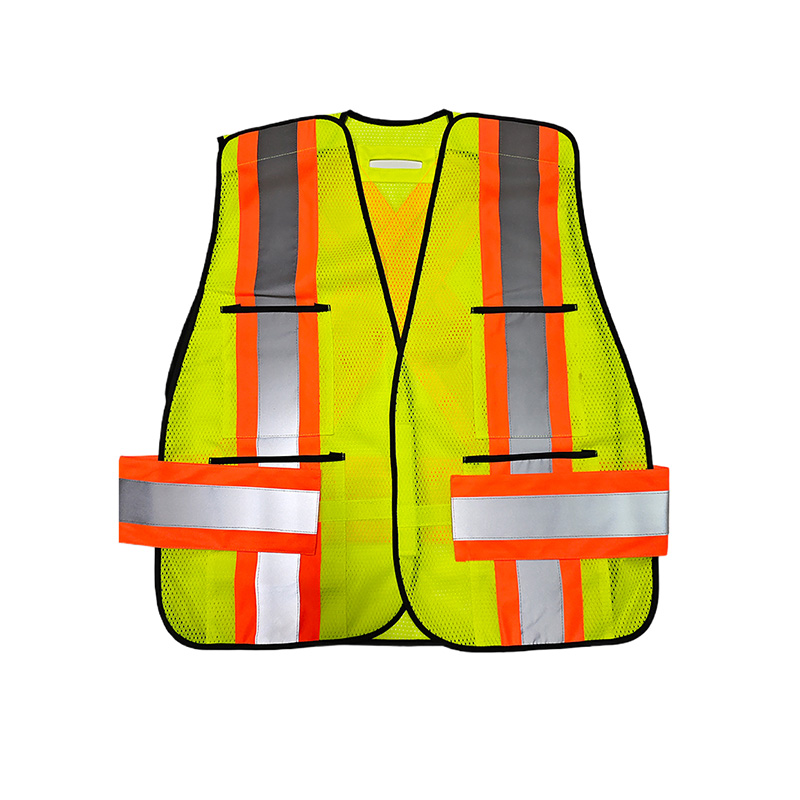 Breathable Mesh Reflective Vest For Night Cycling Safety