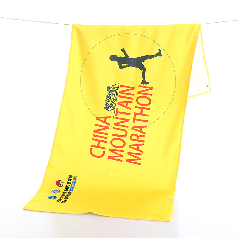 Serviette sport en microfibre de 16x32 pouces