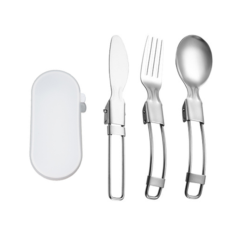 Ensemble de flatware pliable